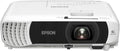 Epson EB W55 proyector WXGA - Resolución 1366 x 768 y brillo de 4000 lúmenes - WiFi integrado con 2 puertos HDMI - Imagen de hasta 320 pulgadas y altavoz integrado