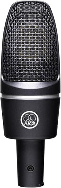 AKG C3000 micrófono de condensador - Diafragma grande y patrón unidireccional - Conexión XLR para voz e instrumentos - Para estudio y actuaciones en directo