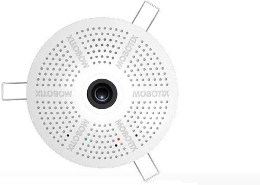 Mobotix MX C26B AU 6D016 - Cámara de vigilancia interior de 6 MP para montaje en techo - Visión nocturna hasta 20 m y un canal - Protocolos HTTP SMTP UDP y acabado blanco