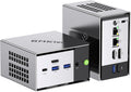 GMKtec M8 Mini PC Gaming - Ryzen 5 Pro 6650H con 16 GB DDR5 y SSD M.2 de 1 TB - OCuLink doble LAN 2,5G y triple pantalla 8K - WiFi 6E para oficina y gaming
