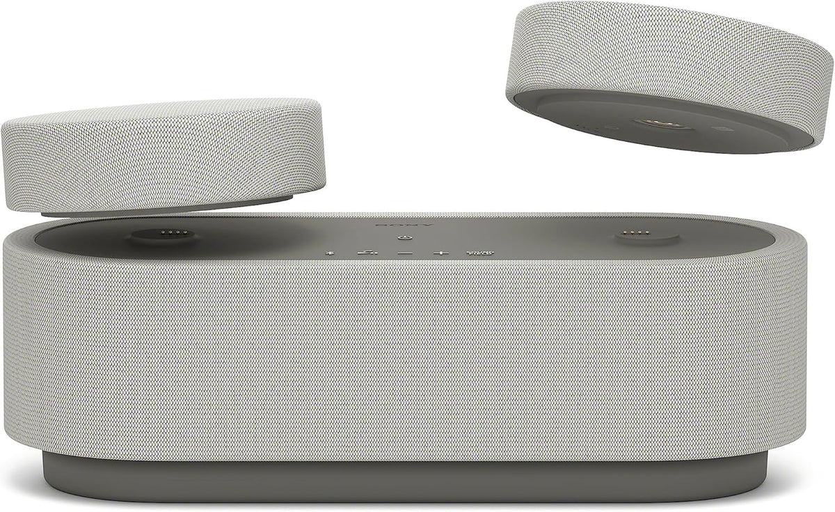 Sony HT AX7 sistema de sonido envolvente portátil - Batería de 30 horas y potencia de 15 W - Bluetooth para móvil tableta y portátil - Audio surround gris