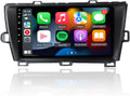 EZoneTronics radio Android 13 para Toyota Prius - Pantalla táctil de 9 pulgadas con 2 GB RAM y 32 GB - CarPlay Android Auto GPS DSP WiFi Bluetooth - Para Prius 2010 a 2015