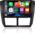 Radio Android 13 para Subaru Forester Impreza 2008 a 2012 - Pantalla táctil de 9 pulgadas con 2 GB RAM y 32 GB - CarPlay Android Auto y GPS - Bluetooth WiFi USB FM RDS SWC y MirrorLink