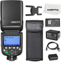 Godox V860III C - Flash TTL GN60 para cámaras Canon - Sistema inalámbrico 2,4 GHz y luz de modelado de 10 niveles - Batería 2600 mAh con cambio rápido TTL y manual