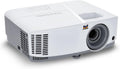 ViewSonic PA504W - Proyector DLP WXGA de 4000 lúmenes ANSI - Contraste 22000 a 1 con imagen de hasta 300 pulgadas - 2 HDMI RJ45 altavoz 10 W y corrección vertical de 40 grados