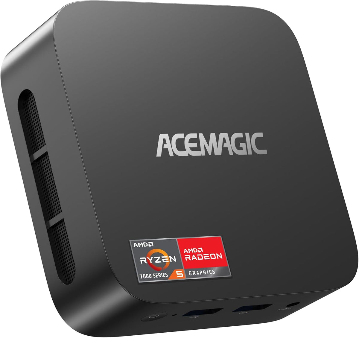 ACEMAGIC Kron K1 Mini PC Ryzen 5 7430U - 16 GB DDR4 y SSD M.2 de 512 GB - Radeon Vega 7 integrada - Windows 11 Pro con WiFi 6 y Bluetooth 5.2