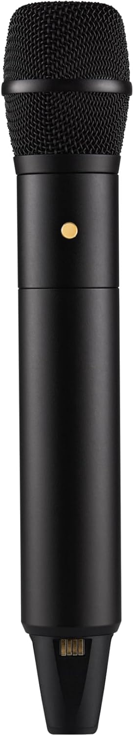 RØDE Interview PRO - Micrófono inalámbrico de mano para entrevistas - Grabación interna de 32 bits y cápsula omnidireccional - Transmisión de 2,4 GHz para medios voz y contenido
