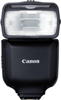 Canon Speedlite EL 10 - Flash E TTL II para cámaras Canon EOS R compatibles - Potencia ajustable de 1 a 1024 y número guía 57 - Zapata multifunción y alimentación con 4 pilas AA