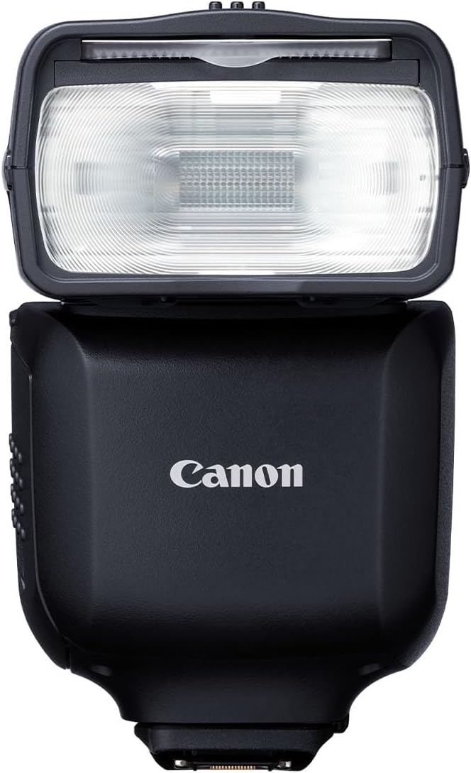 Canon Speedlite EL 10 - Flash E TTL II para cámaras Canon EOS R compatibles - Potencia ajustable de 1 a 1024 y número guía 57 - Zapata multifunción y alimentación con 4 pilas AA