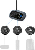Avantree Harmony A3 sistema Auracast - Transmisor y receptor de audio para espacios públicos - Audio multi altavoz - Batería recargable y conexión auxiliar