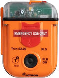 Jotron Tron SA20 - Baliza personal PLB de 406 MHz con GPS y Galileo GNSS - Carcasa de plástico resistente al agua - Señal SOS por satélite para emergencia y actividades marítimas