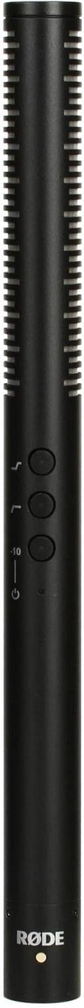 RODE NTG4 Plus micrófono de cañón - Condensador supercardioide para exteriores foley y locución - Filtro paso alto refuerzo de agudos y atenuador - Recargable mediante USB