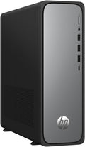 HP OmniDesk Slim - PC sobremesa Intel Core i5 14400 con 16 GB DDR5 y SSD de 512 GB - Gráficos Intel integrados y FreeDOS - Torre gris para oficina educación y uso diario