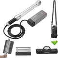 Godox AD S200 - Cabezal flash tubular de 200 Ws para AD200 y AD200Pro - Temperatura de color 5800 K y luz de 360 grados - Incluye viseras y bolsa CB57 para fotografía de moda