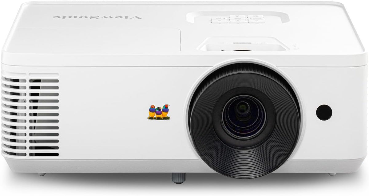 ViewSonic PA700X - Proyector DLP XGA de 4500 lúmenes ANSI - Contraste 12500 a 1 y pantalla de hasta 300 pulgadas - 2 HDMI Ethernet USB VGA altavoz 3 W y corrección automática