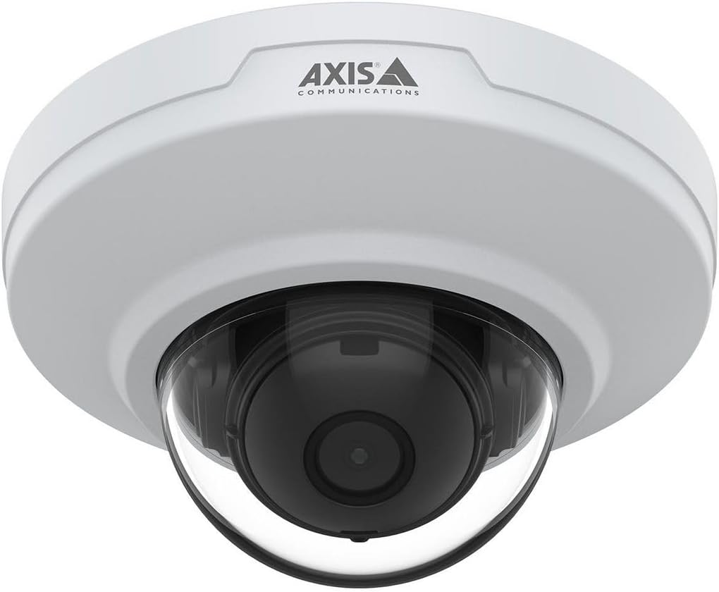 Axis M3085 V cámara de red - Cámara compacta para sistemas de seguridad - Conectividad de red y compatibilidad con grabador digital - Gestión desde PC Mac y SmartThings