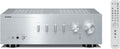 Yamaha AS 301 plata - Amplificador integrado estéreo de 95 W por canal - Entradas óptica coaxial RCA y 3,5 mm con mando a distancia - Para música televisión y sistema HiFi doméstico