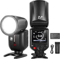 NEEWER Z2 S - Flash TTL de cabeza redonda 76 Ws para Sony - HSS 1 a 8000 s y dos luces de modelado - Batería 3000 mAh sistema RF 2,4 GHz y cambio rápido TCM