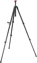Manfrotto 755XB trípode para videocámara - Aluminio negro con altura máxima de 165 cm - Diseño ligero de 2,5 kg - Carga máxima de 12 kg para grabación de vídeo