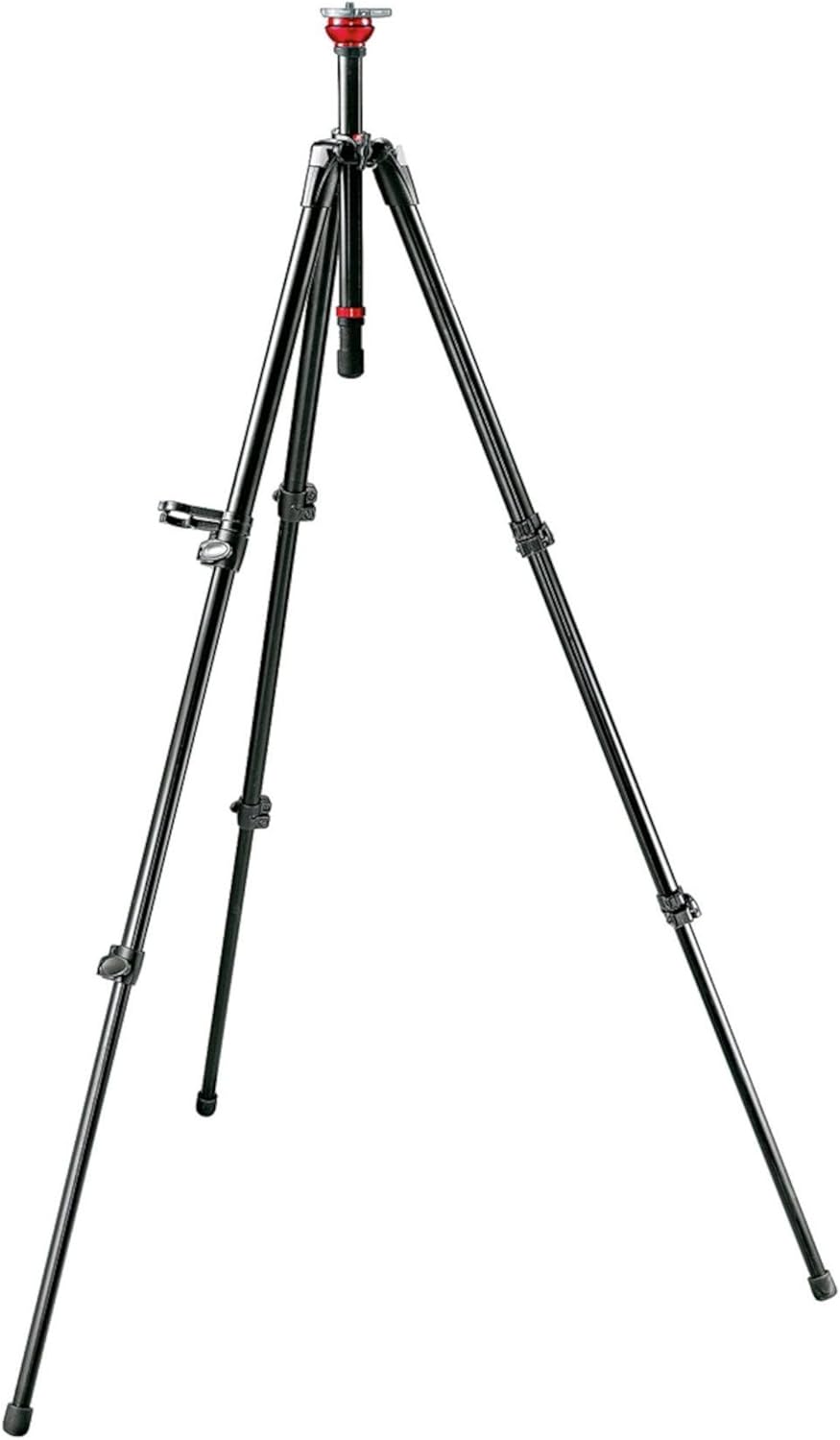Manfrotto 755XB trípode para videocámara - Aluminio negro con altura máxima de 165 cm - Diseño ligero de 2,5 kg - Carga máxima de 12 kg para grabación de vídeo