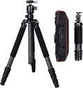 Rollei Rock Solid Beta Mark III trípode profesional - Aluminio y carbono con altura de 178,5 cm - Carga máxima de 24 kg - Rótula de bola y función de monopié