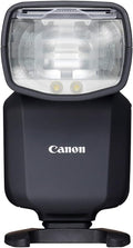 Canon Speedlite EL 5 flash - Número guía 60 y sincronización 1 a 200 s - Batería LP EL incluida y montaje en zapata - Comunicación óptica y acabado negro