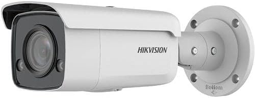Hikvision DS 2CD2T87G2 L cámara IP 4K - Sensor de 8 MP ColorVu y tecnología AcuSense - LED con aprendizaje profundo y visión nocturna - PoE ONVIF para exterior con lente de 4 mm